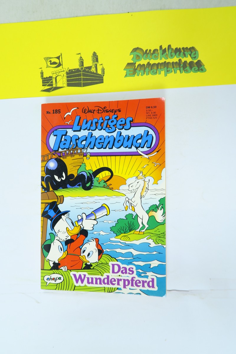 Donald Duck Lustiges Taschenbuch LTB Nr.185 ERSTAUFLAGE Ehapa (0-1). 154299 Donald Duck Lustiges Taschenbuch LTB Nr.185 ERSTAUFLAGE Ehapa (0-1). 154299