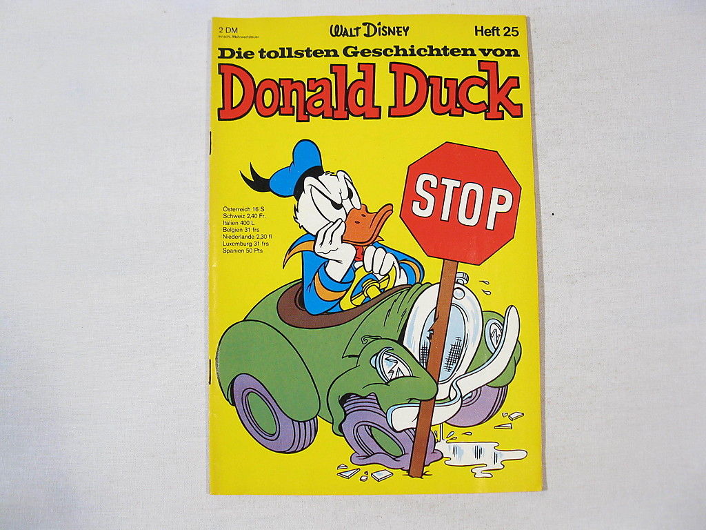 Tollsten Geschichten Donald Duck 25 Ehapa (Z 1-2)35516 Tollsten Geschichten Donald Duck 25 Ehapa (Z 1-2)35516