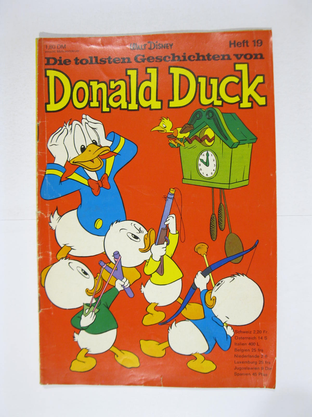 tollsten Geschichten von Donald Duck Nr. 19  Ehapa Vlg. im Z (2/2-3). 122213