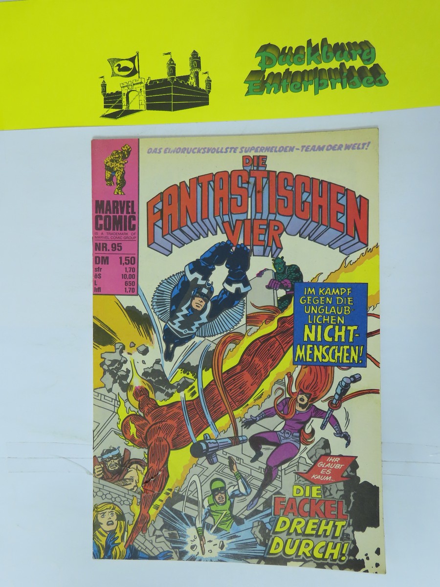 Fantastische Vier Nr. 95 Marvel Williams im Zustand (2-3). 158209 Fantastische Vier Nr. 95 Marvel Williams im Zustand (2-3). 158209