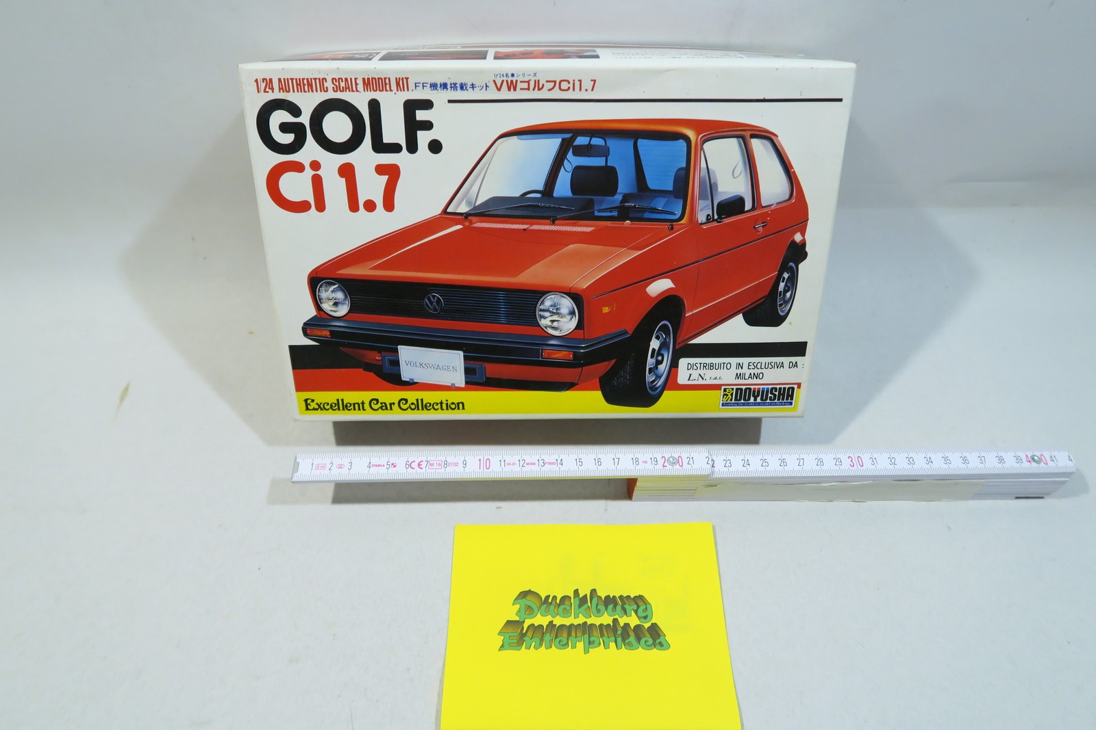 Doyusha IC 6 - 900 Volkswagen VW Golf I Ci 1.7 mit Motor 1/24 mb14013 Doyusha IC 6 - 900 Volkswagen VW Golf I Ci 1.7 mit Motor 1/24 mb14013