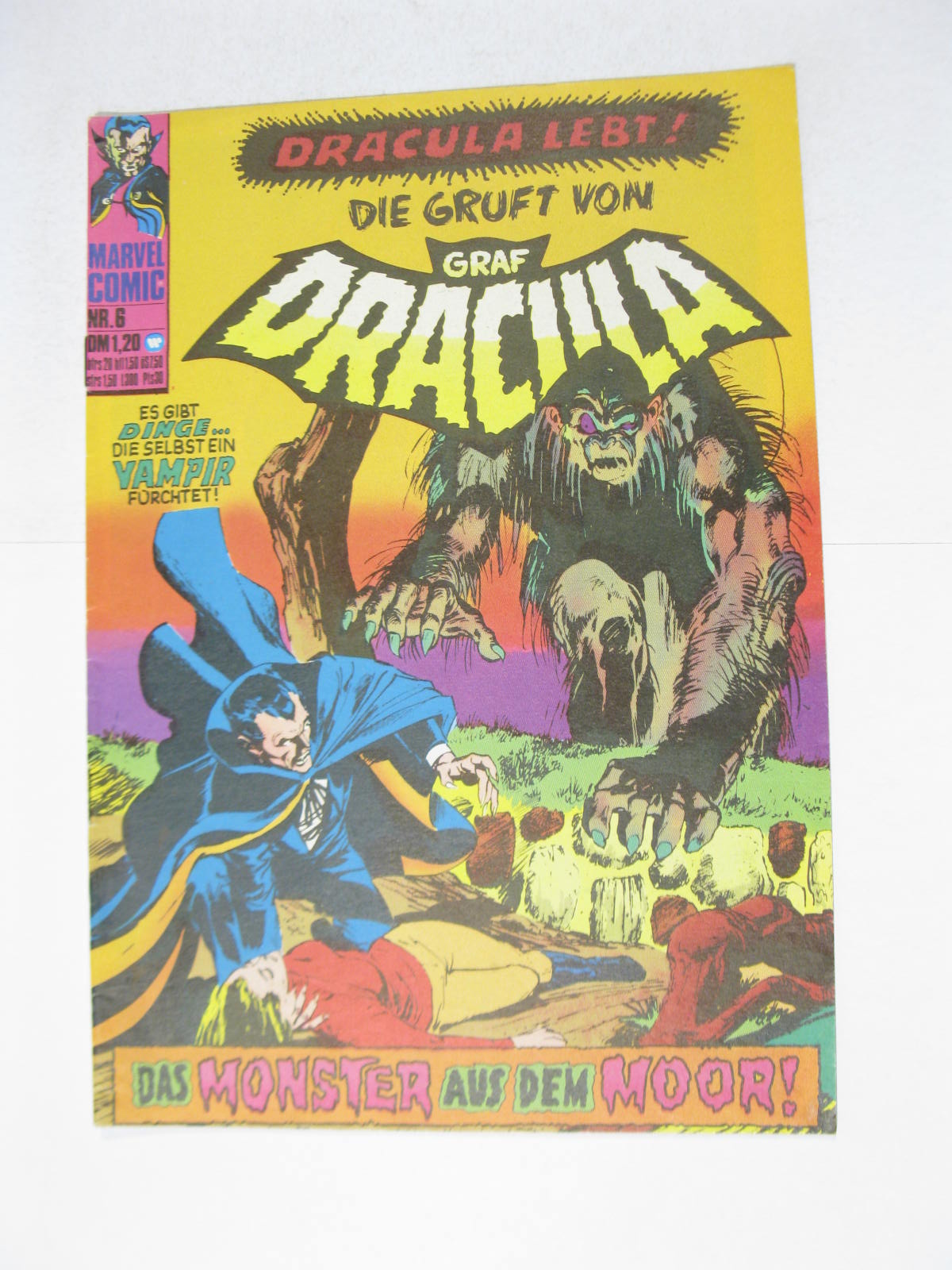 Dracula Nr.  6  Marvel Comic Williams im Z (1). 124459