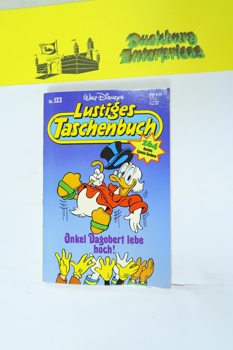 Donald Duck Lustiges Taschenbuch LTB Nr.123 ERSTAUFLAGE Ehapa (1-2). 153917 Donald Duck Lustiges Taschenbuch LTB Nr.123 ERSTAUFLAGE Ehapa (1-2). 153917