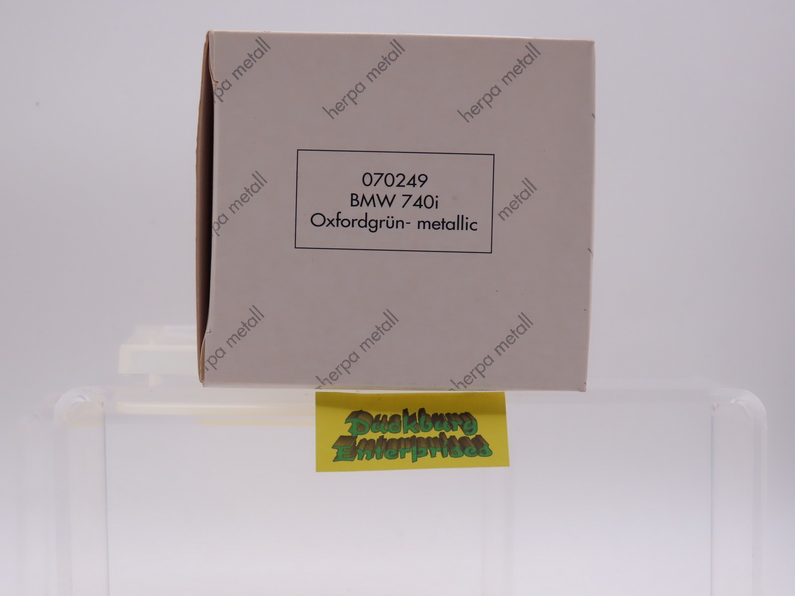 Herpa 070249 BMW 740i Oxfordgrün metallic in OVP 1:43 179171