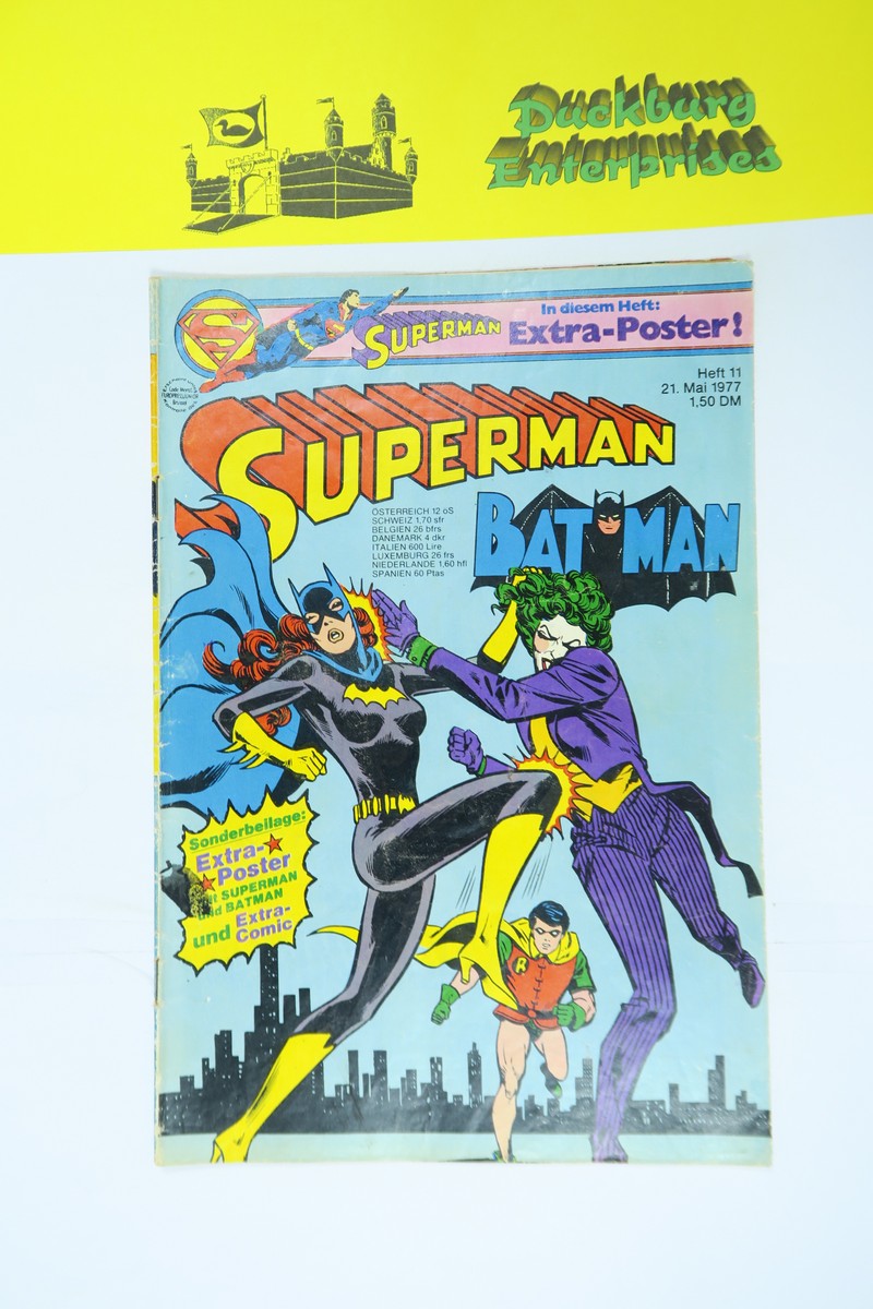 Superman Comic 1977/11 Ehapa im Zustand (3). 162363 Superman Comic 1977/11 Ehapa im Zustand (3). 162363