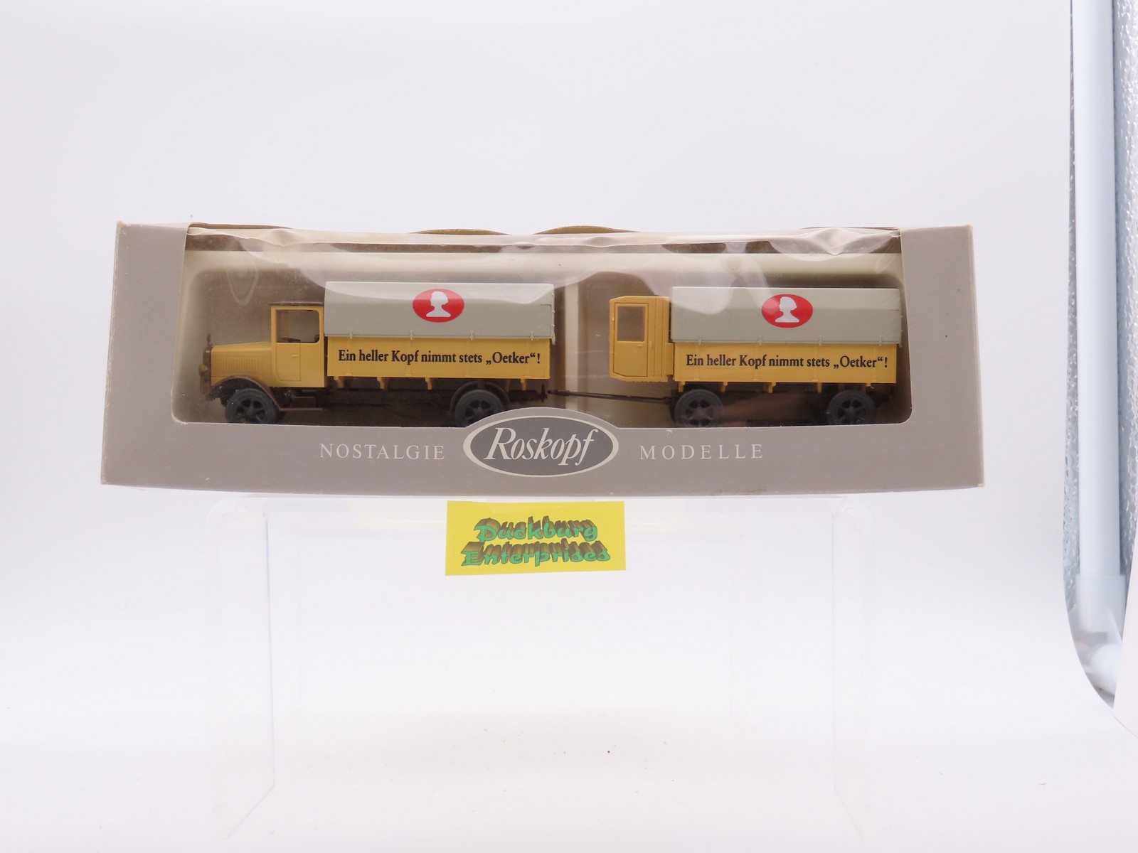 Roskopf x Mercedes L5 Hängerzug Dr. Oetker x in OVP 1:87 188403