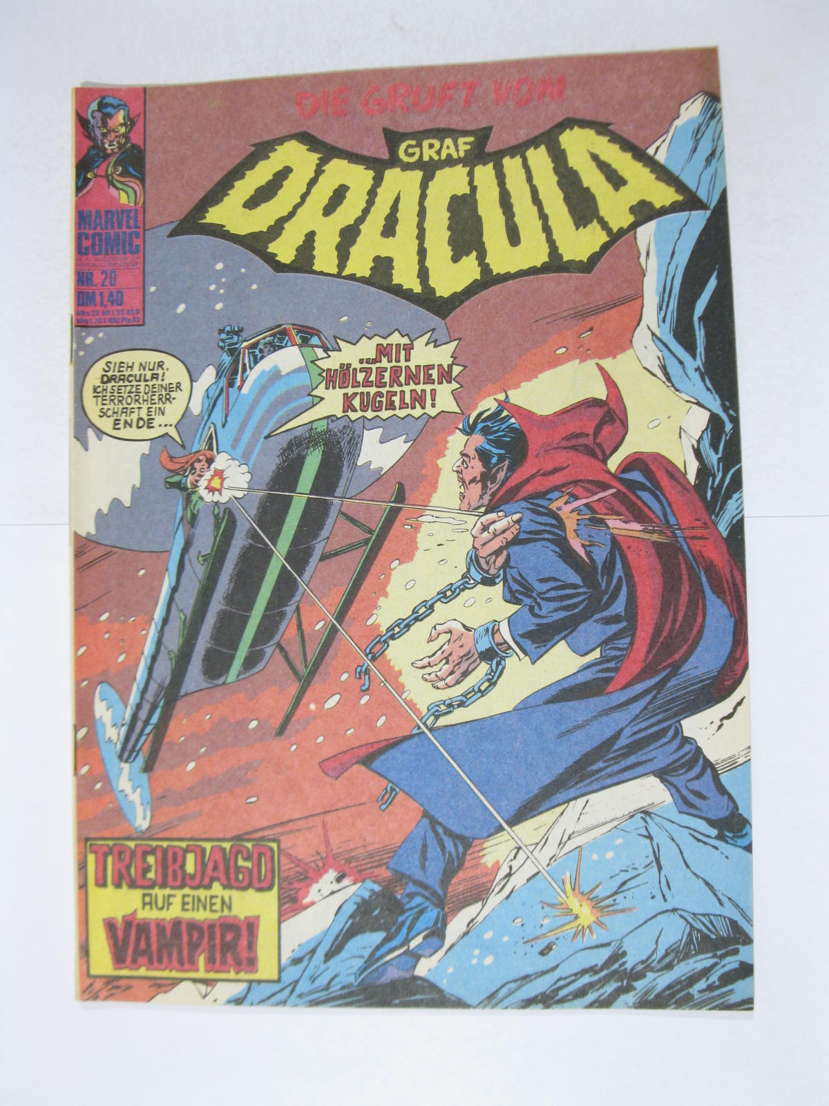 Dracula Nr. 20  Marvel Comic Williams im Z (1-2). 124485