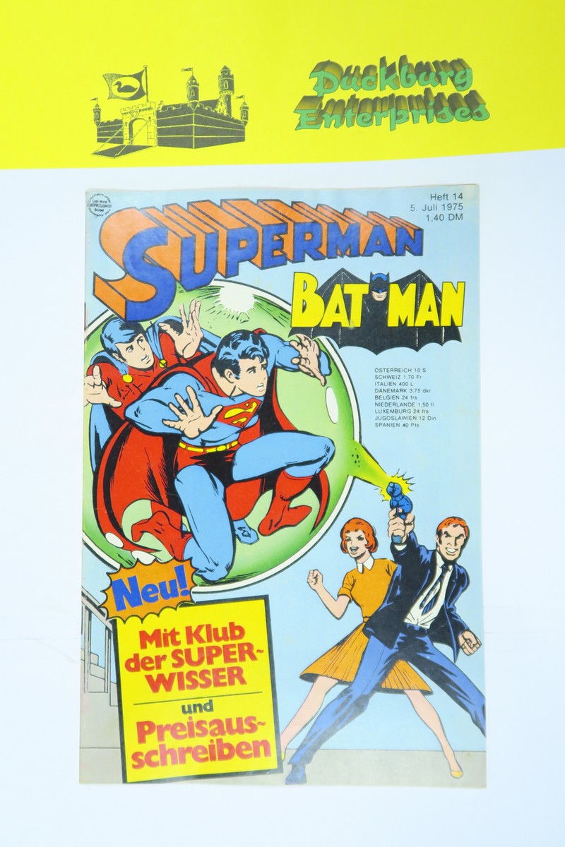 Superman Comic 1975/14  Ehapa im Zustand (1-2). 162325