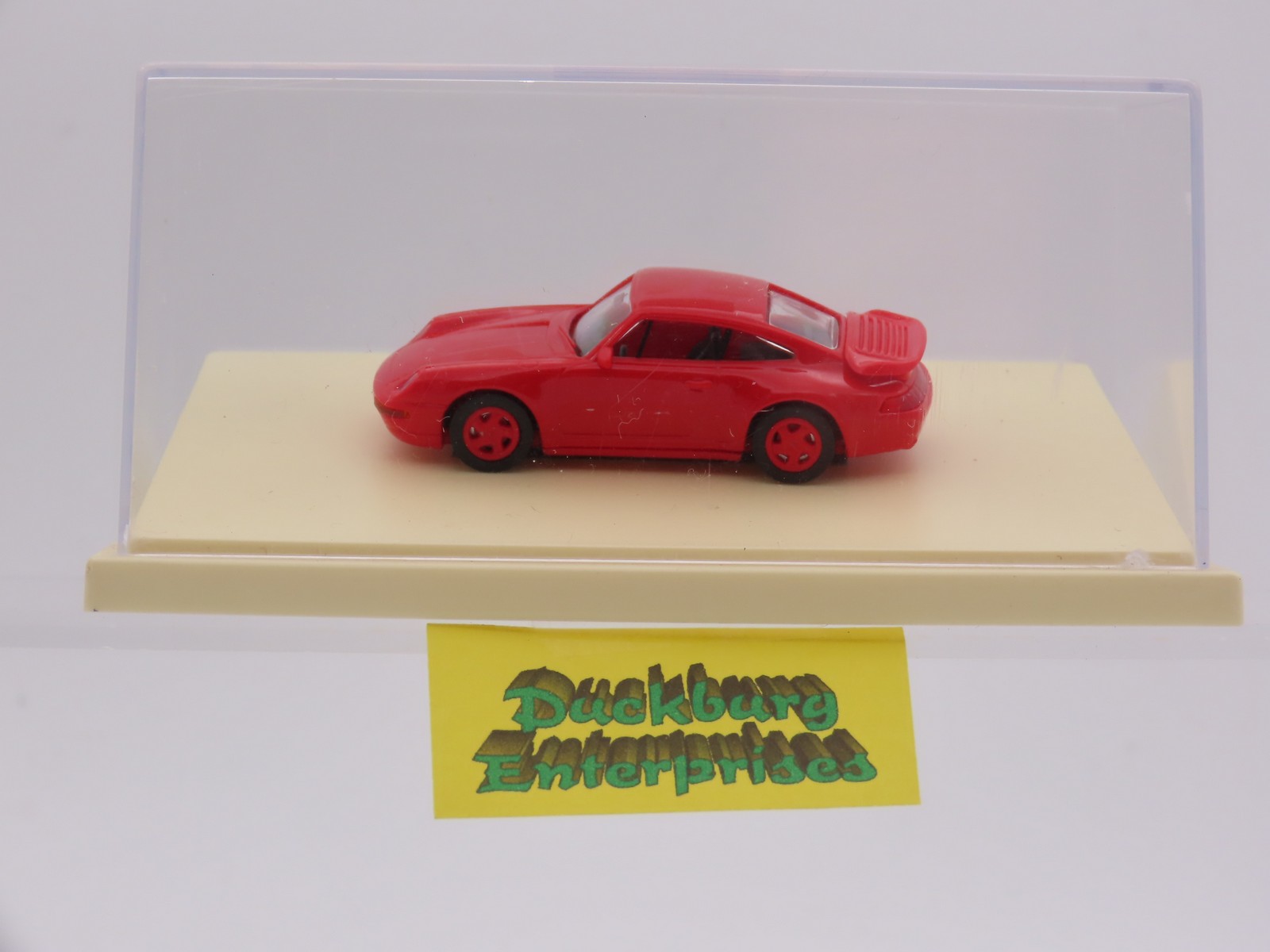 Euromodell 01899 Porsche 911 (993) Turbo IAA 1995 rot in OVP 1:87 186663