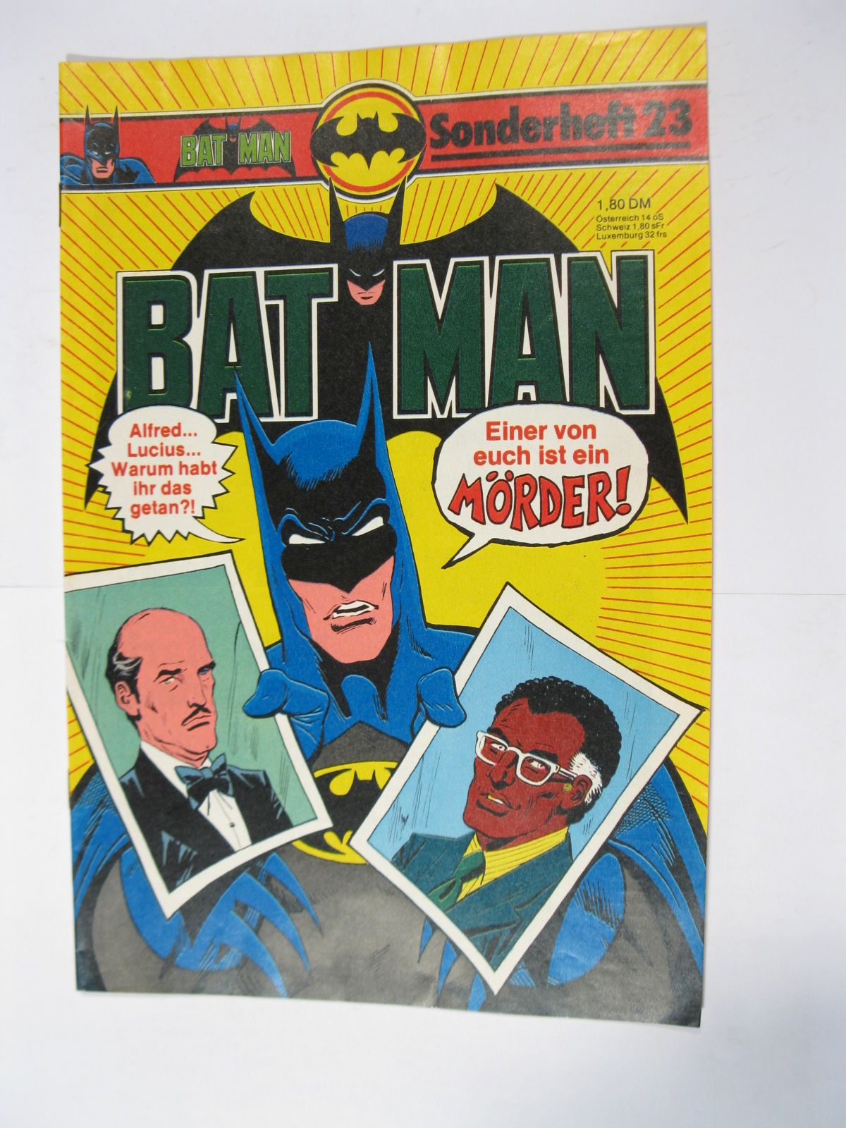 Batman Sonderheft Nr. 23 Ehapa im Zustand (1 oS). Batman Sonderheft Nr. 23 Ehapa im Zustand (1 oS).