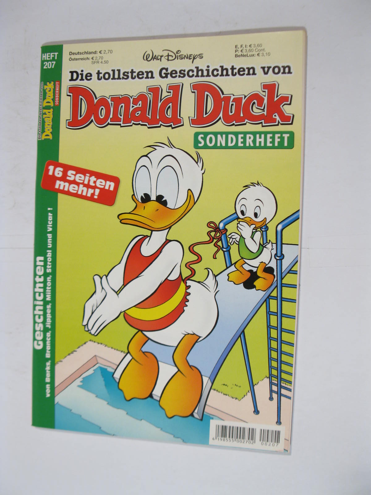 tollsten Geschichten von Donald Duck Nr.207 Ehapa Vlg. im Z (0-1). 111025 tollsten Geschichten von Donald Duck Nr.207 Ehapa Vlg. im Z (0-1). 111025