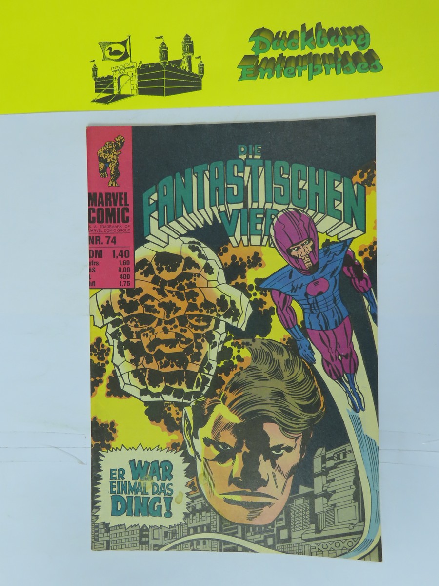 Fantastische Vier Nr. 74 Marvel Williams im Zustand (1-2). 158199 Fantastische Vier Nr. 74 Marvel Williams im Zustand (1-2). 158199
