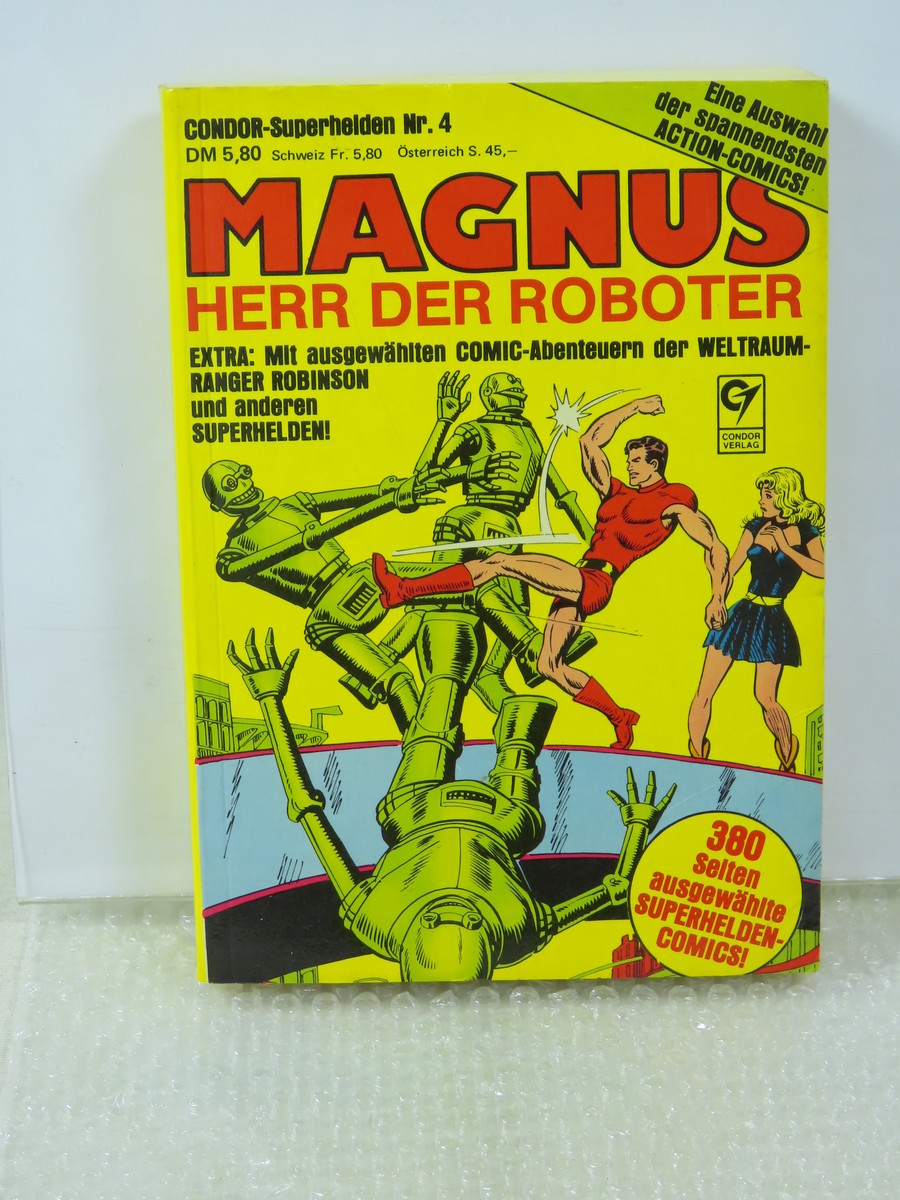 Condor Superhelden Magnus Nr. 4 Marvel Condor Taschenbuch im Z (2-3 ). 195153 Condor Superhelden Magnus Nr. 4 Marvel Condor Taschenbuch im Z (2-3 ). 195153