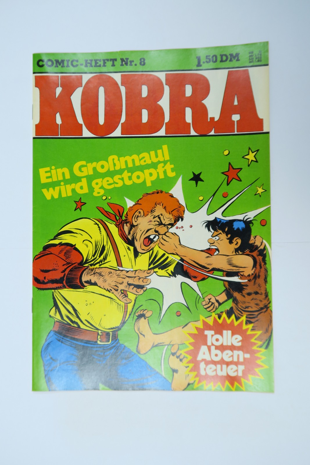 Kobra Comic 1978/ 8  Gevacur im Zustand (1-2/2 ). 150317