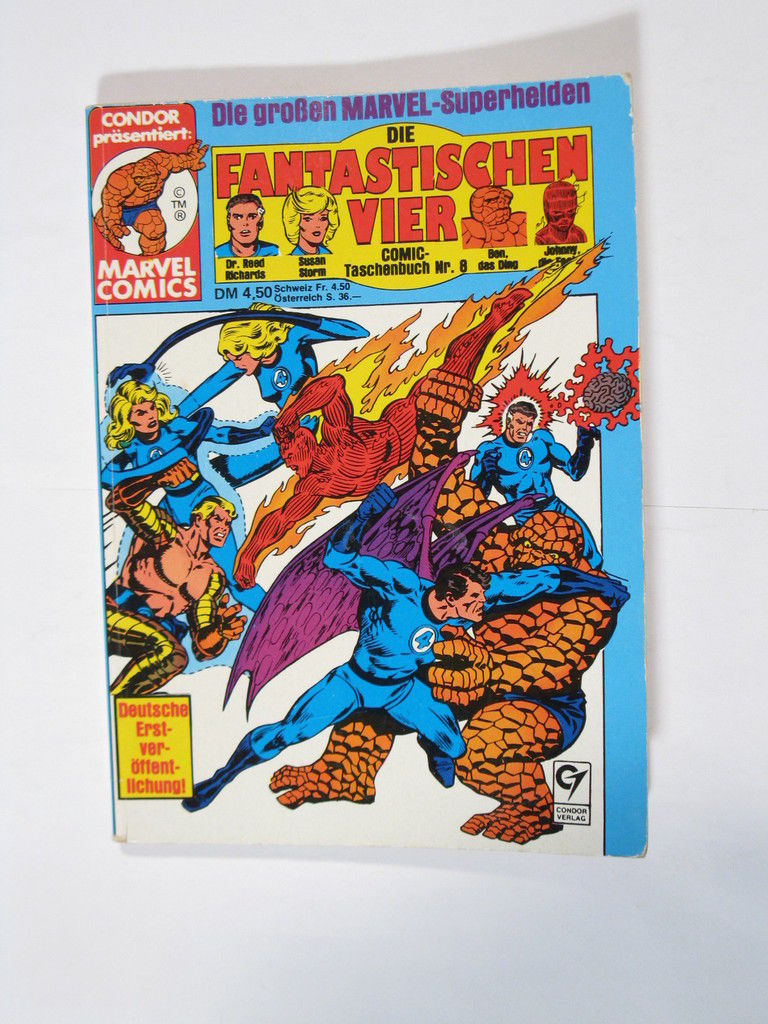 Fantastischen Vier Nr. 8 Marvel Condor Taschenbuch im Z (1) 70397 Fantastischen Vier Nr. 8 Marvel Condor Taschenbuch im Z (1) 70397
