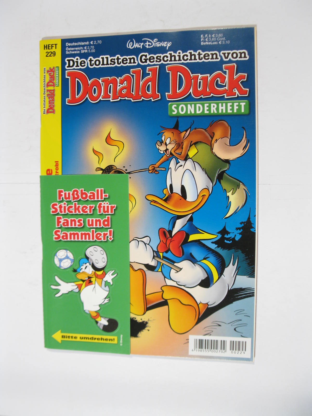 tollsten Geschichten von Donald Duck Nr.229 Ehapa Z (0-1 mit Beilage ). 111069 tollsten Geschichten von Donald Duck Nr.229 Ehapa Z (0-1 mit Beilage ). 111069