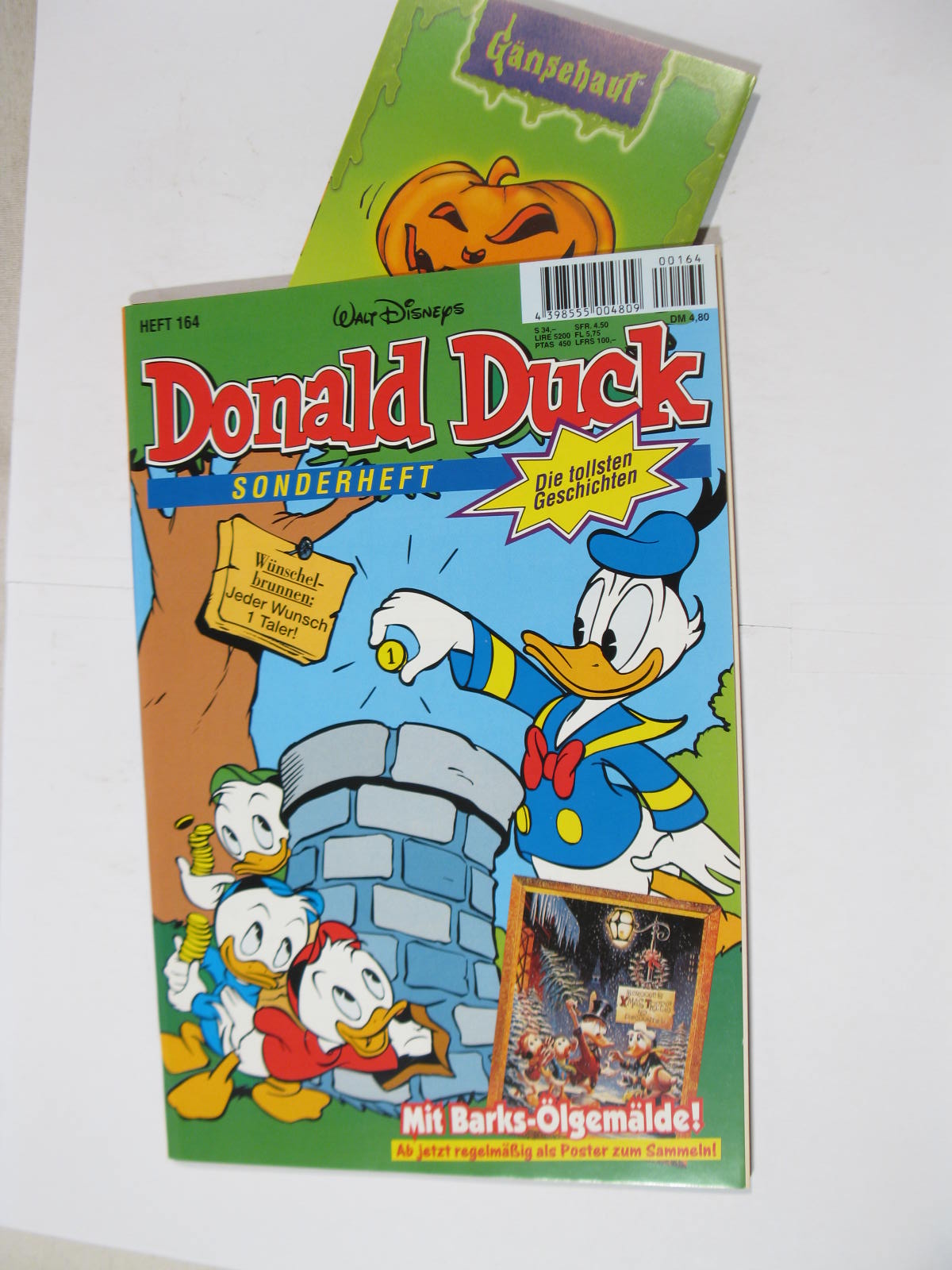tollsten Geschichten von Donald Duck Nr.164 Ehapa Z (0-1 mit Beilage ). 110939 tollsten Geschichten von Donald Duck Nr.164 Ehapa Z (0-1 mit Beilage ). 110939