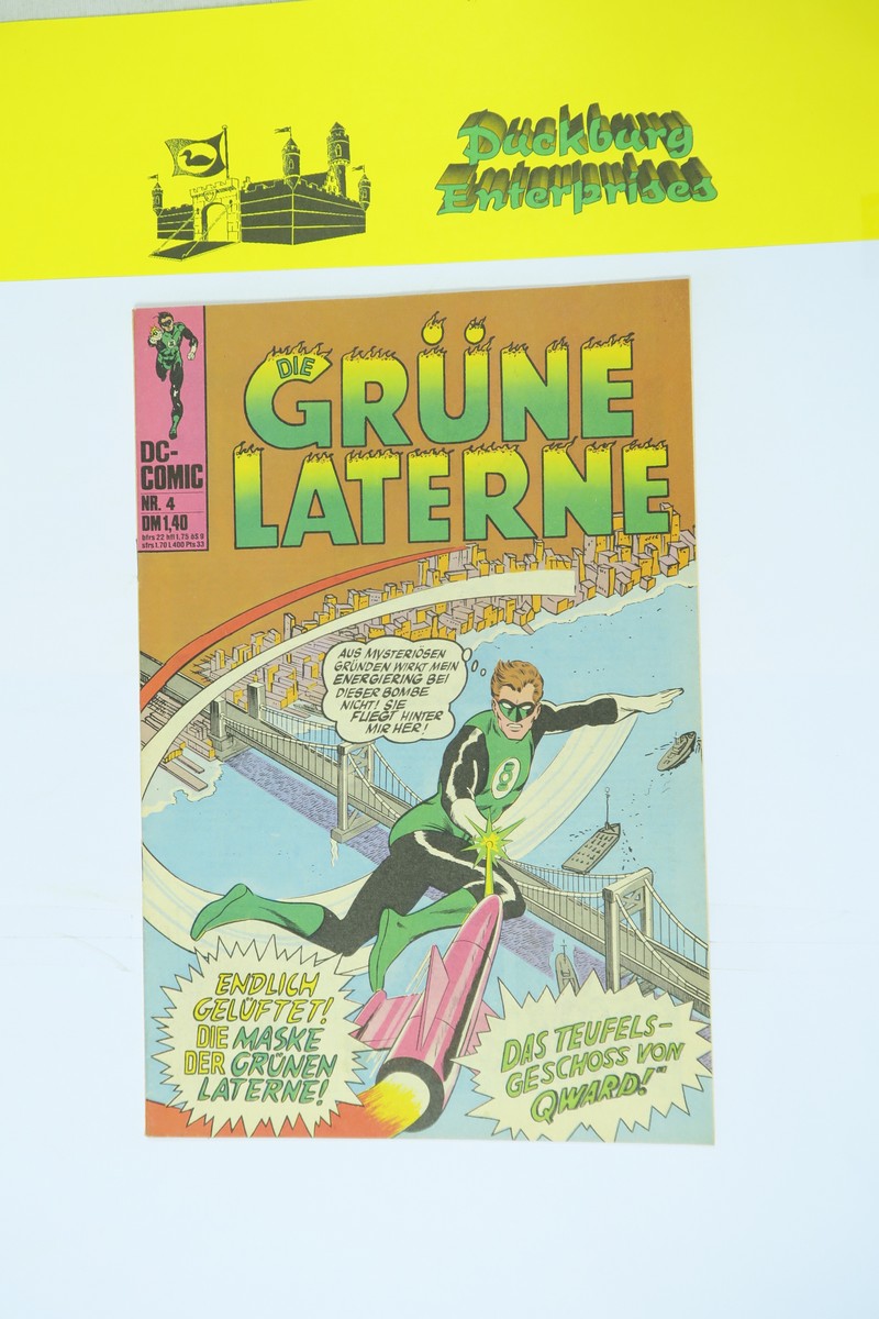 Grüne Laterne Nr. 4 Williams im Zustand (1). 162253 Grüne Laterne Nr. 4 Williams im Zustand (1). 162253