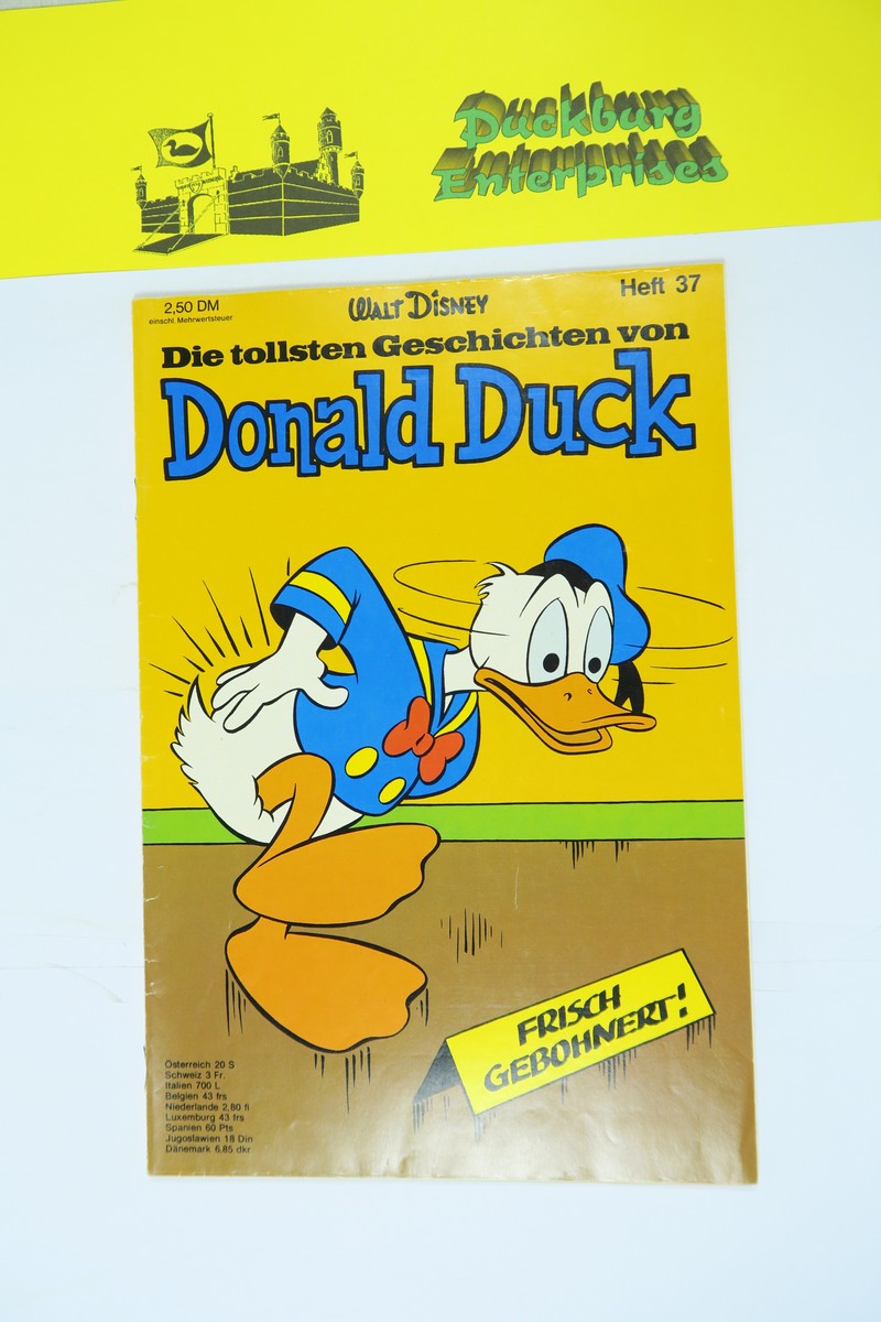 tollsten Geschichten von Donald Duck Nr. 37 Ehapa im Zustand (1-2 St). 161961 tollsten Geschichten von Donald Duck Nr. 37 Ehapa im Zustand (1-2 St). 161961