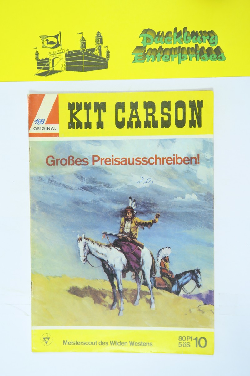 Kit Carson Nr. 10  Lehning im Zustand (2 NZ ). 153401
