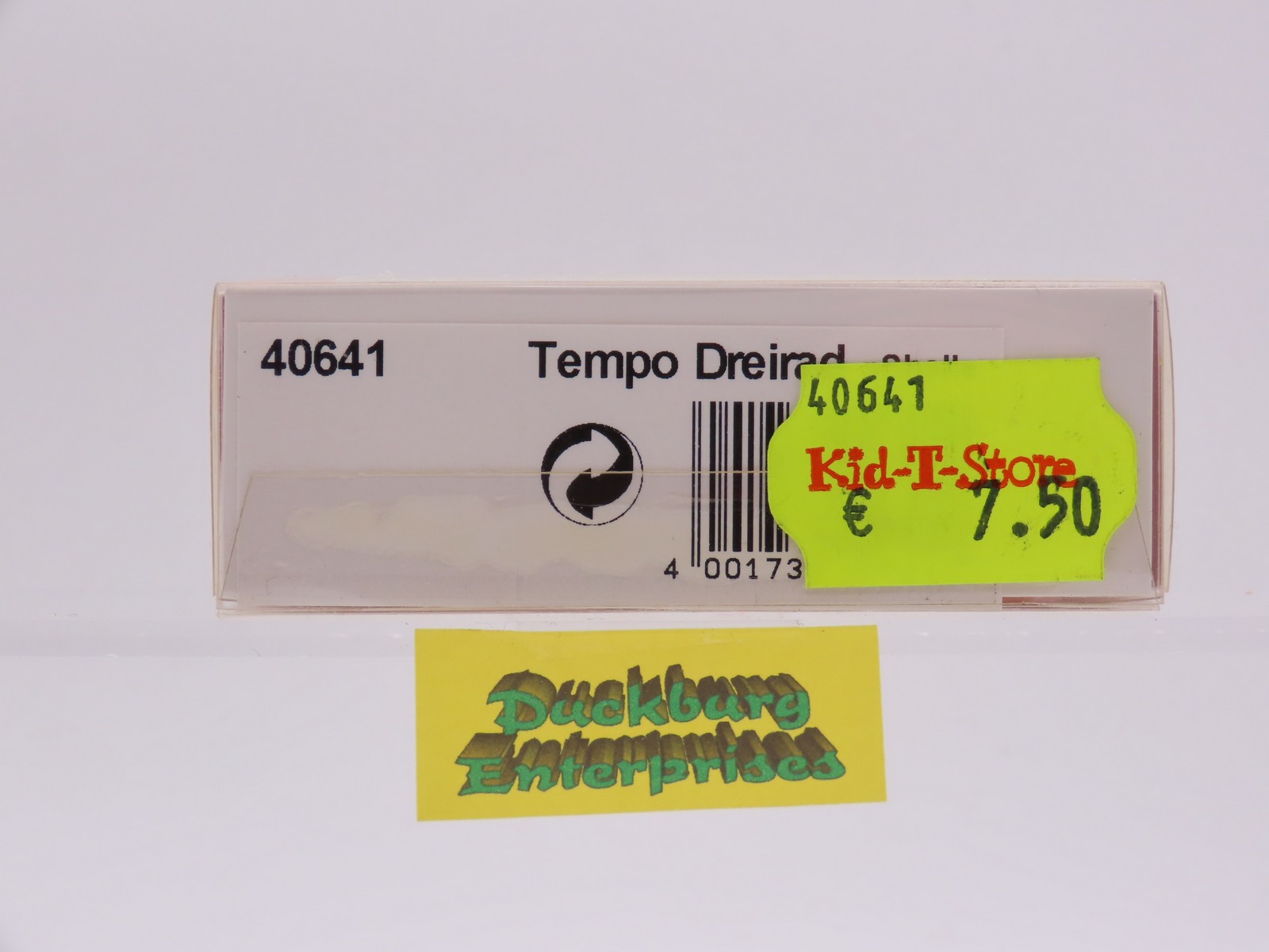 Busch 40641 Tempo Dreirad Shell Motor Oil gelb in OVP 1:87 187765