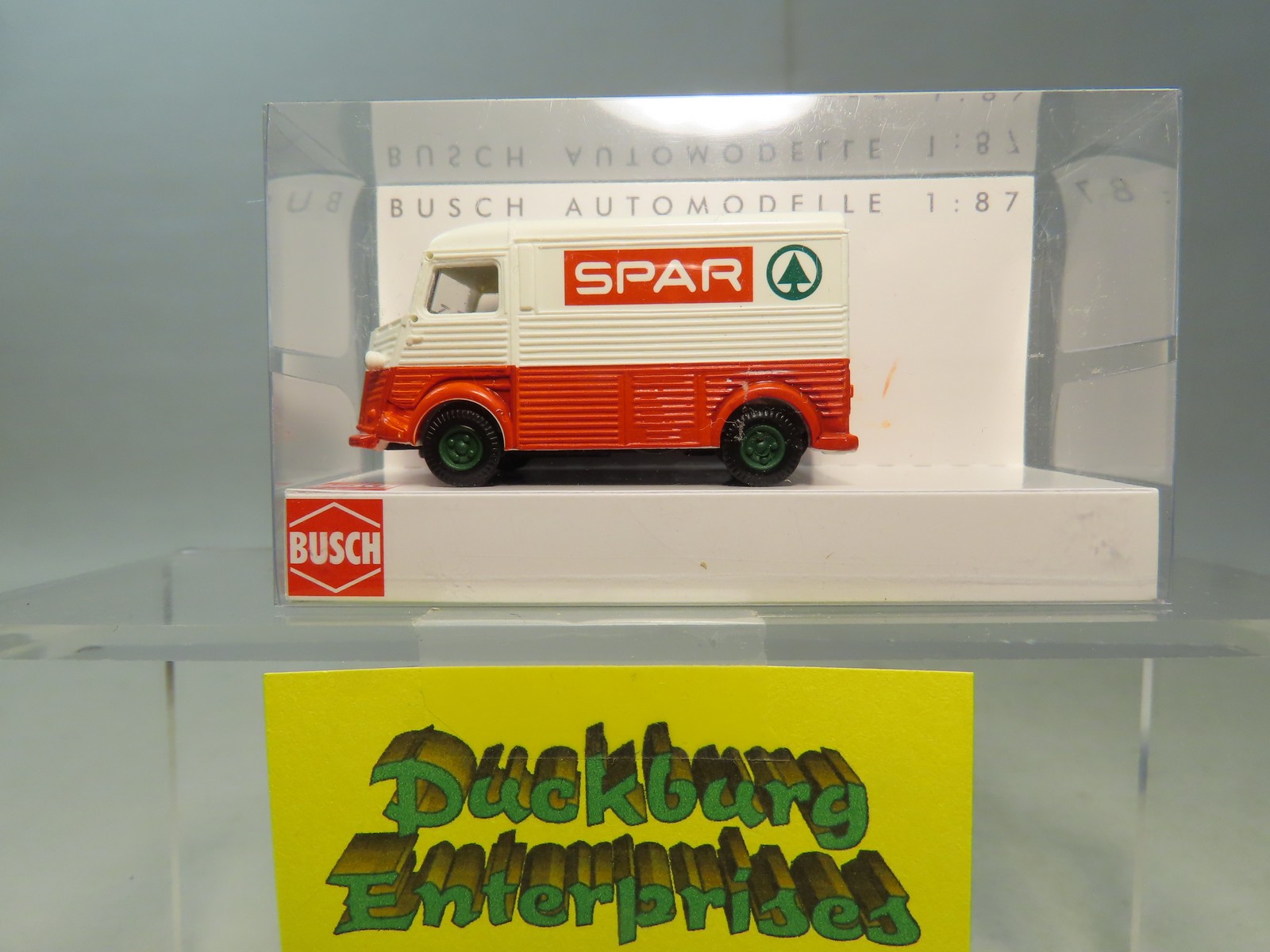 Busch 41907 Citroen H Lieferwagen Spar weiß rot in OVP 1:87 177413 Busch 41907 Citroen H Lieferwagen Spar weiß rot in OVP 1:87 177413