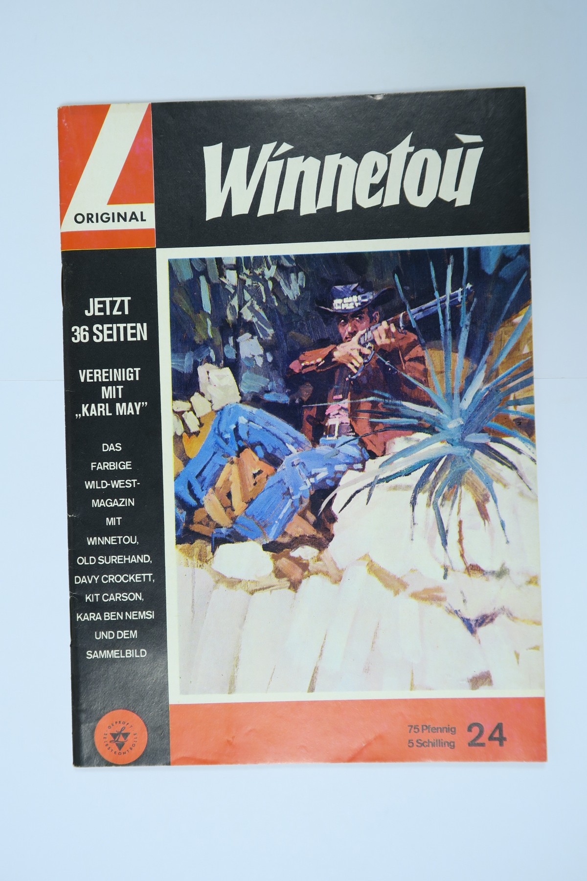 Winnetou 24 Lehning Vlg. (Karl May) im Z (1-2). 144695 Winnetou 24 Lehning Vlg. (Karl May) im Z (1-2). 144695