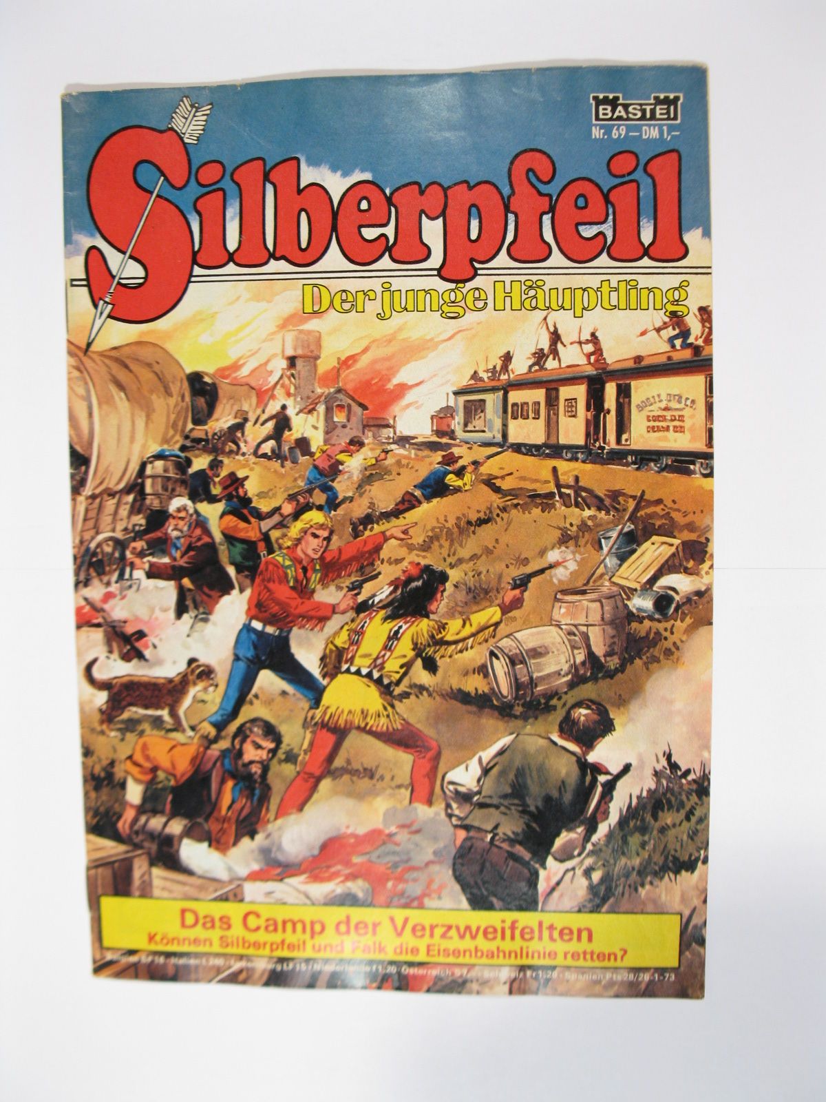 Silberpfeil Nr. 69 Bastei Verlag im Zustand (1-2). 82595 Silberpfeil Nr. 69 Bastei Verlag im Zustand (1-2). 82595