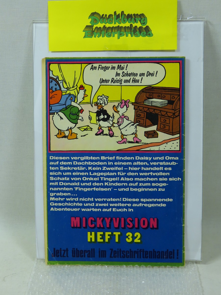 Micky Maus 1972/15 vom 8.4.1972  Ehapa im Zustand (2-3). 157811