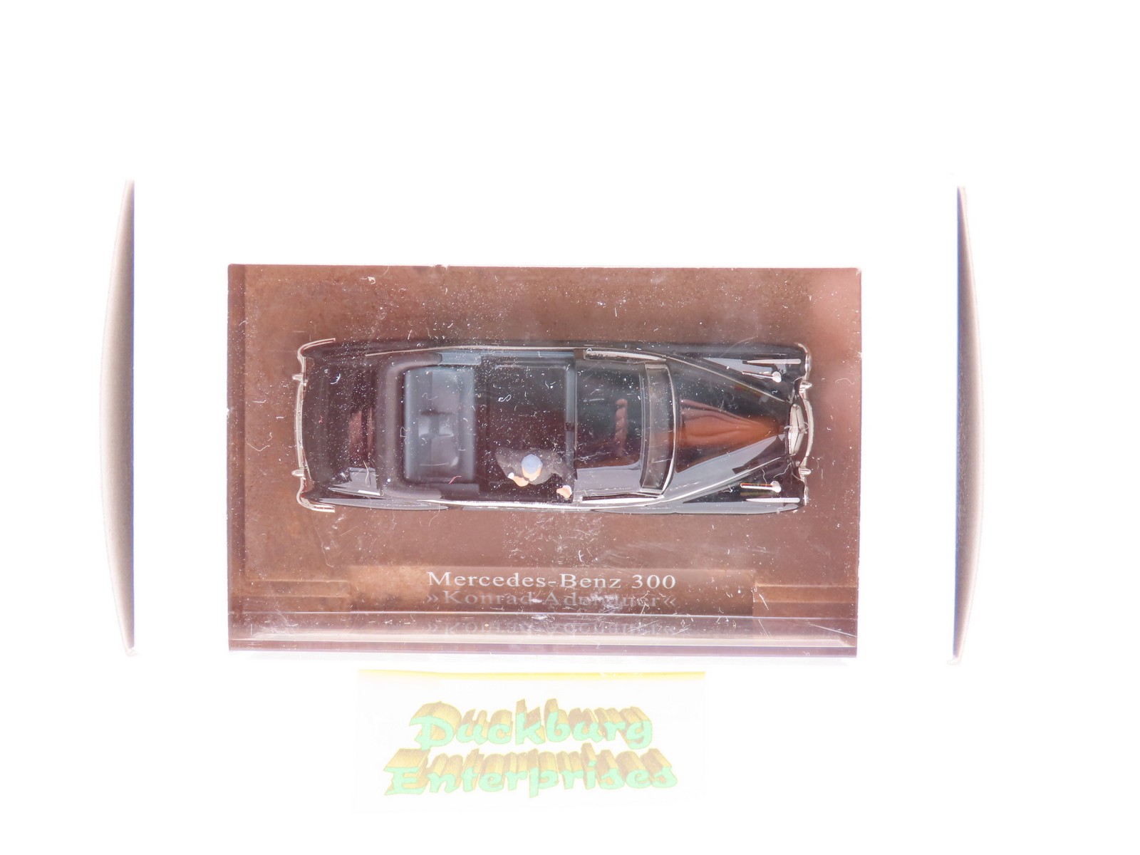 Busch 44806 Mercedes Benz 300 Adenauer Diorama schwarz in OVP 1:87 188059