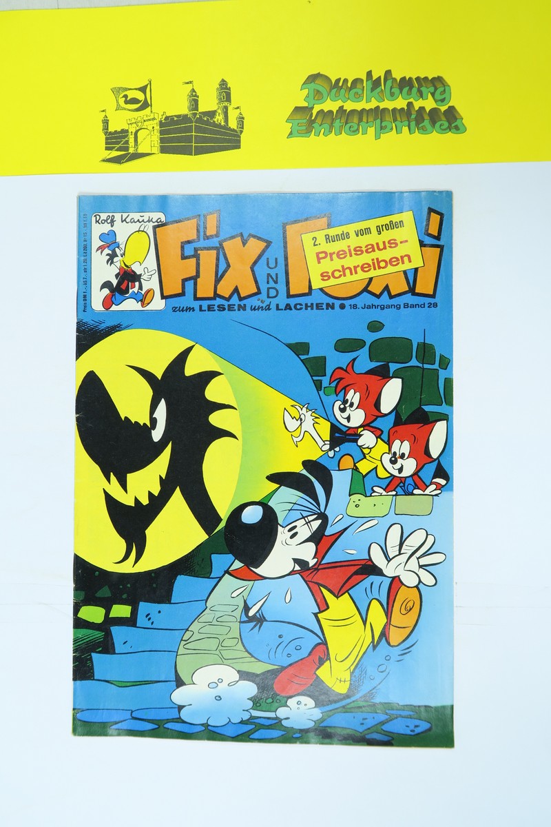 Fix und Foxi 18. Jhrg. 1970/28  Kauka Pabel im Z (1-2). 155135 Fix und Foxi 18. Jhrg. 1970/28  Kauka Pabel im Z (1-2). 155135