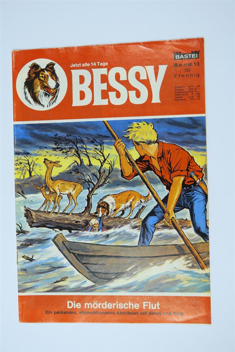 Bessy Comic-Heft Nr. 13 Bastei im Zustand (1-). 141701 Bessy Comic-Heft Nr. 13 Bastei im Zustand (1-). 141701