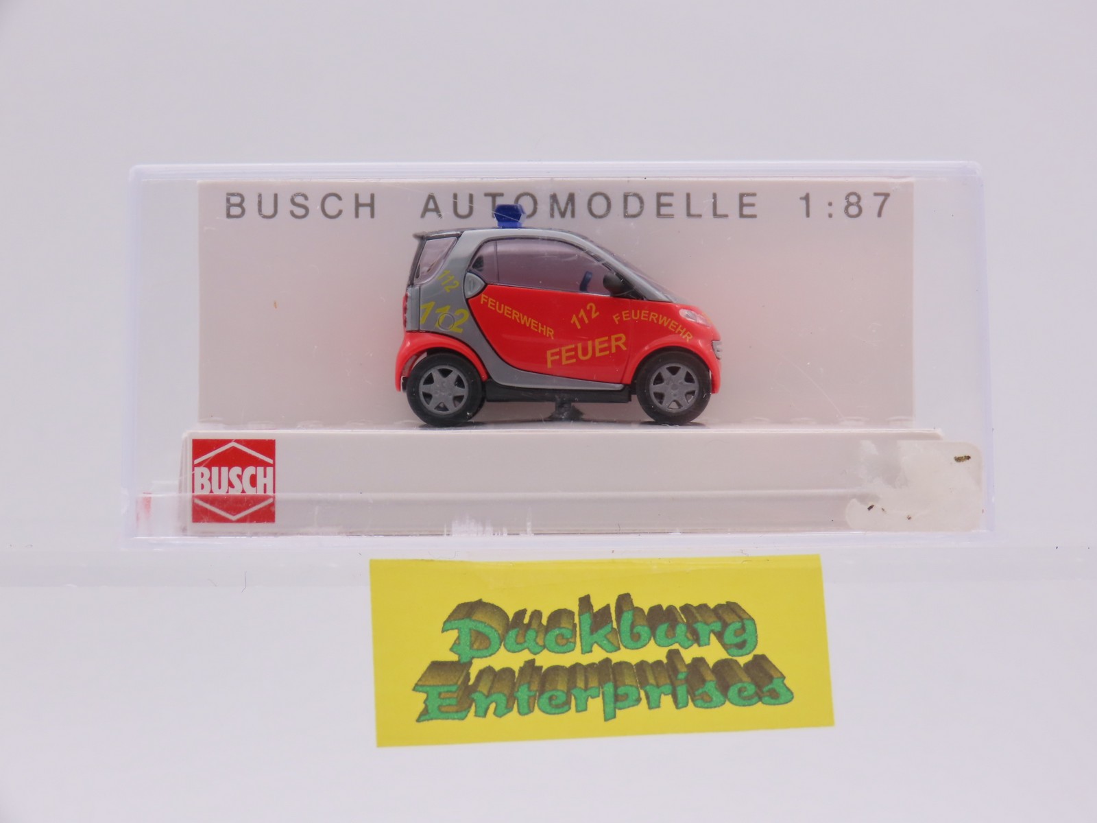 Busch 48908 Smart City Coupe Feuerwehr Hamburg rot in OVP 1:87 187741 Busch 48908 Smart City Coupe Feuerwehr Hamburg rot in OVP 1:87 187741