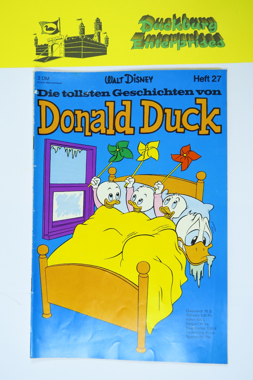 tollsten Geschichten von Donald Duck Nr. 27  Ehapa im Z (2/2-3). 145635