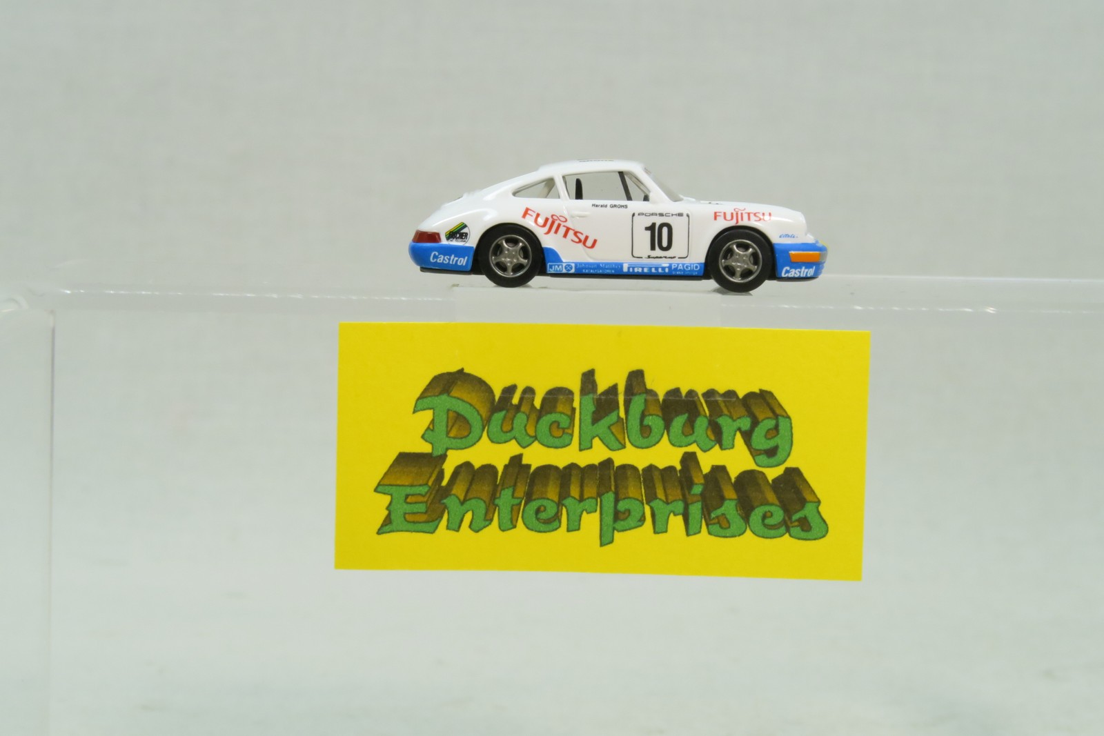 Euro Modell 1:87 PKW x  Porsche 911 Fujitsu Nr. 10 Grohs  lose 182896