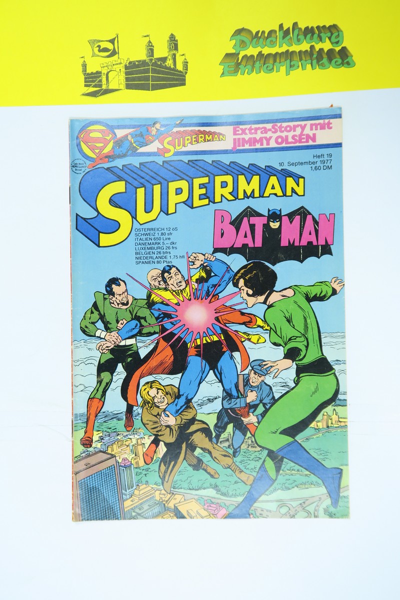 Superman Comic 1977/19 Ehapa im Zustand (2/2-3). 162385 Superman Comic 1977/19 Ehapa im Zustand (2/2-3). 162385