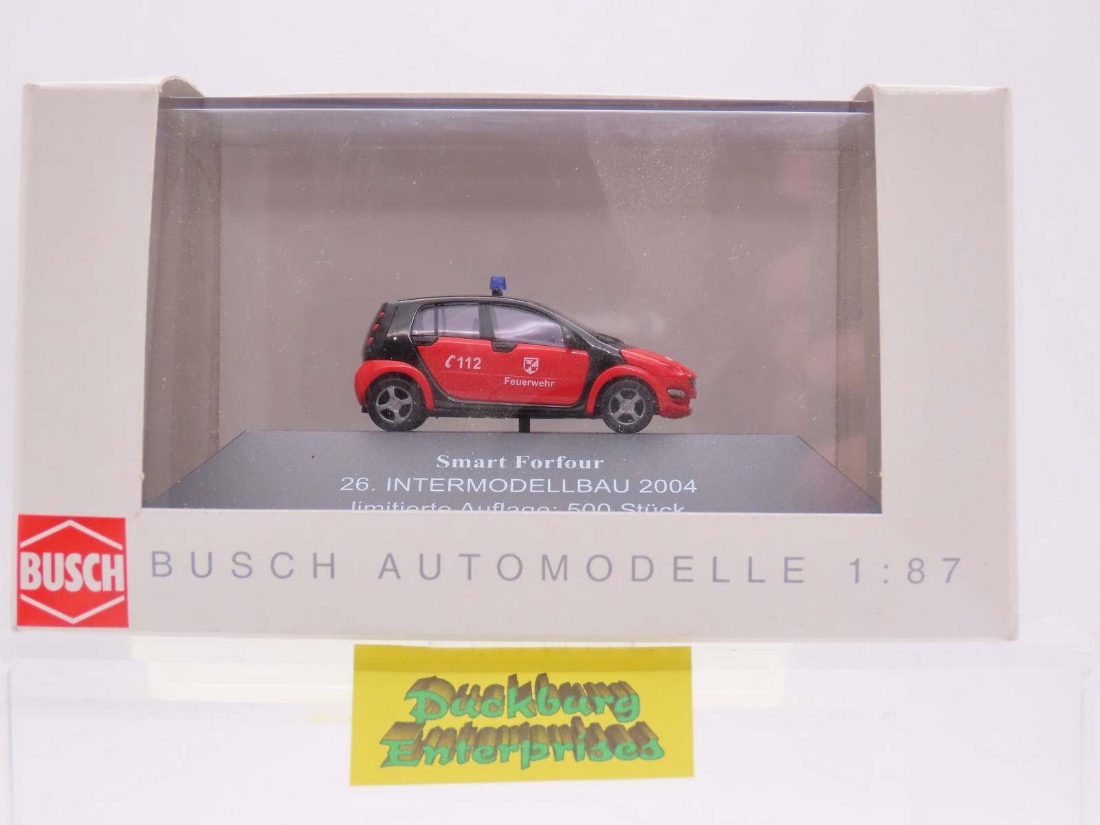Busch x Smart Forfour Intermodellbau 2004 limitiert rot in OVP 1:87 188065 Busch x Smart Forfour Intermodellbau 2004 limitiert rot in OVP 1:87 188065
