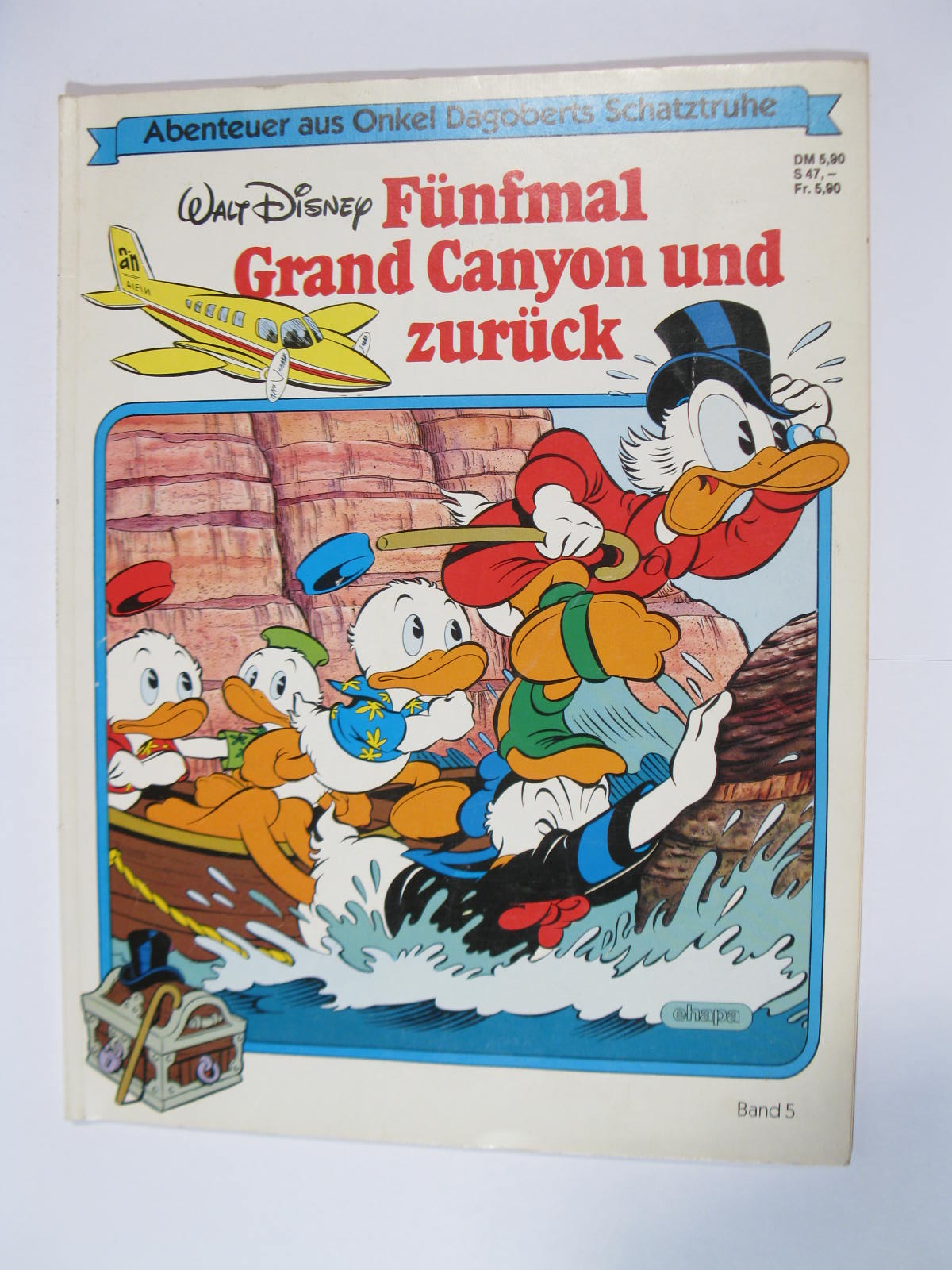 Abenteuer Onkel Dagoberts Schatztruhe Sc Nr. 5 Ehapa im Zustand (1-2). 100033 Abenteuer Onkel Dagoberts Schatztruhe Sc Nr. 5 Ehapa im Zustand (1-2). 100033