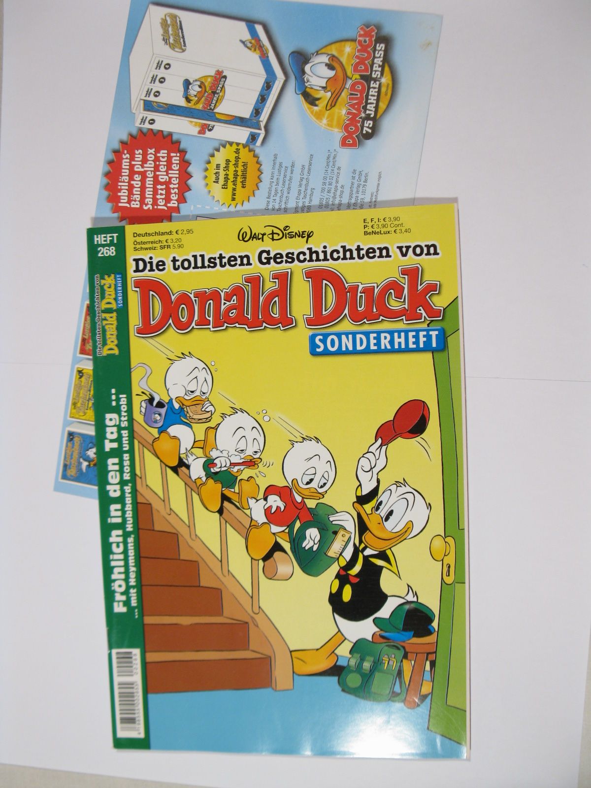 tollsten Geschichten Donald Duck 268 Ehapa Verlag im Zustand (0-1). 85467 tollsten Geschichten Donald Duck 268 Ehapa Verlag im Zustand (0-1). 85467