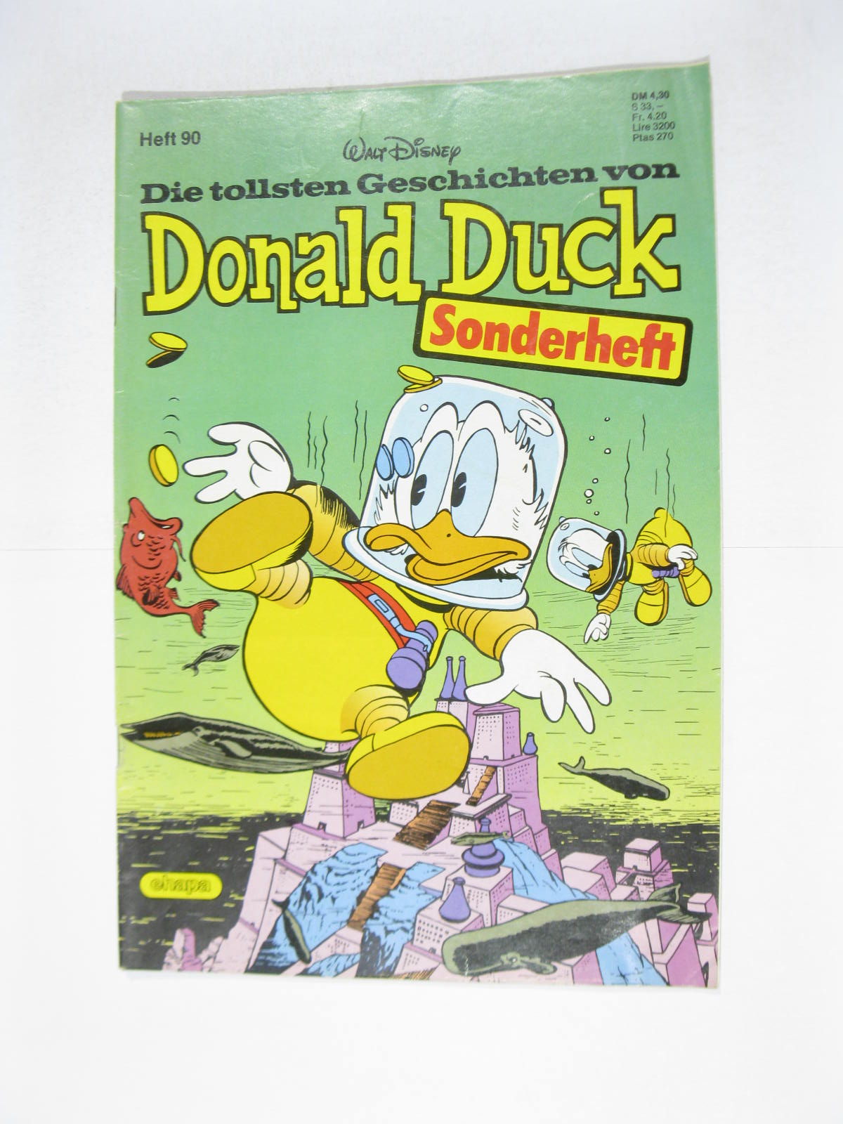 tollsten Geschichten von Donald Duck Nr. 90 Ehapa Vlg. im Z (1-2). 122347 tollsten Geschichten von Donald Duck Nr. 90 Ehapa Vlg. im Z (1-2). 122347