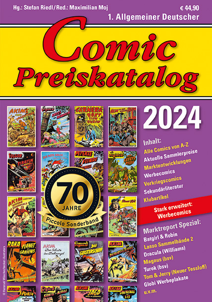 Comic Preiskatalog 2024 Hc Preise für Micky Maus, Sigurd, Nick, Superman Comic Preiskatalog 2024 Hc Preise für Micky Maus, Sigurd, Nick, Superman