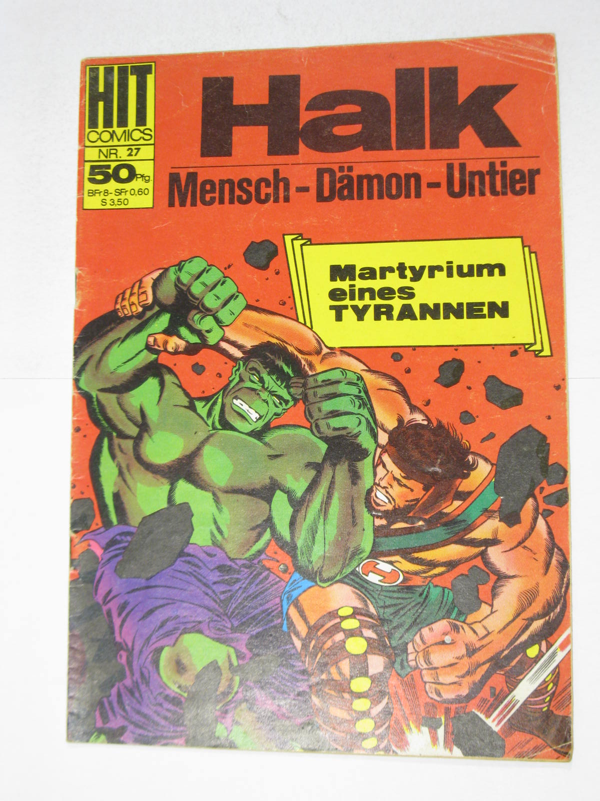 Hit Comics Nr. 27 Halk Marvel BSV Williams im Z (2). 123635 Hit Comics Nr. 27 Halk Marvel BSV Williams im Z (2). 123635