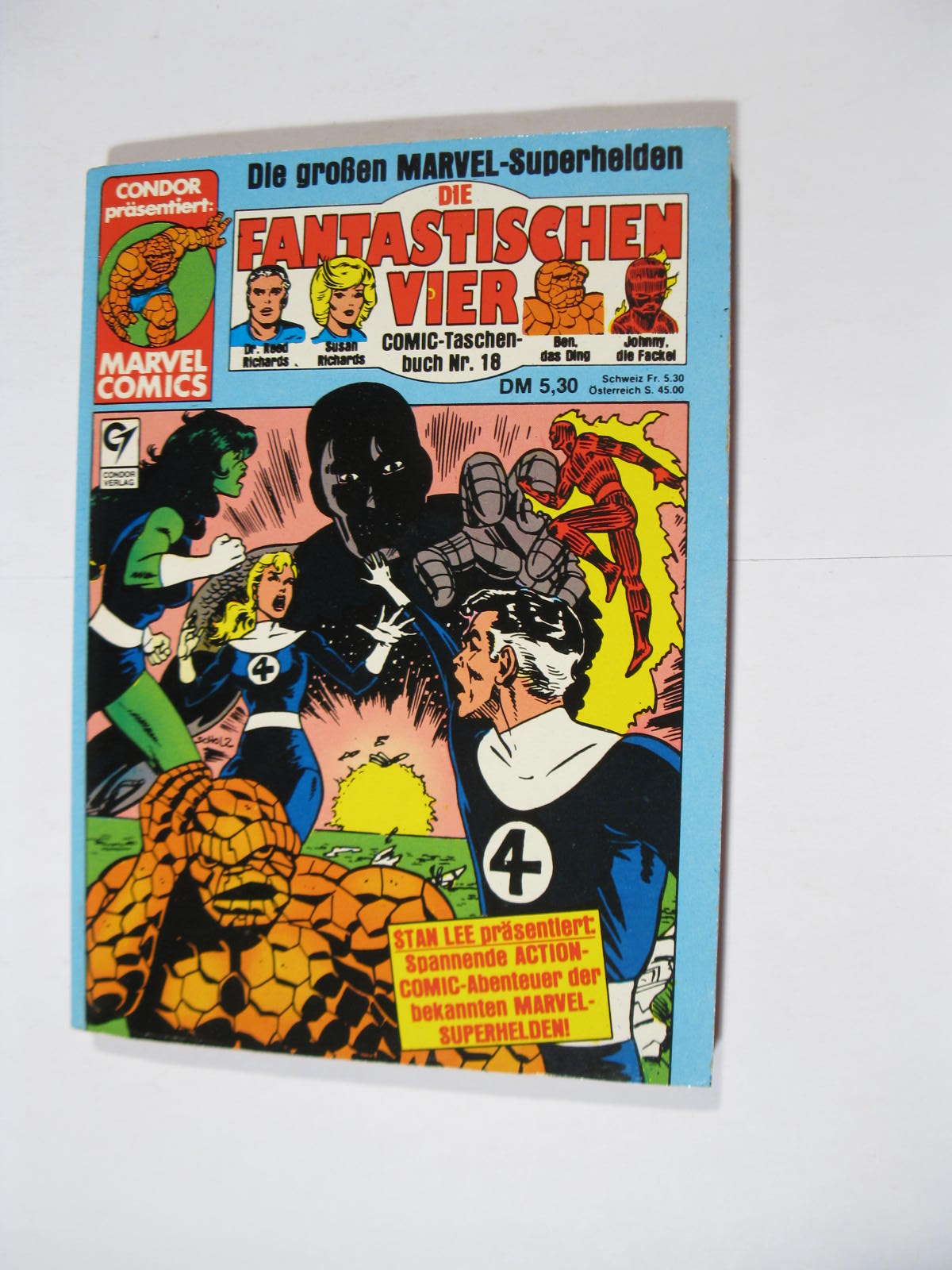 Fantastischen Vier Nr. 18 Marvel Condor Taschenbuch im Z(1). 111945 Fantastischen Vier Nr. 18 Marvel Condor Taschenbuch im Z(1). 111945
