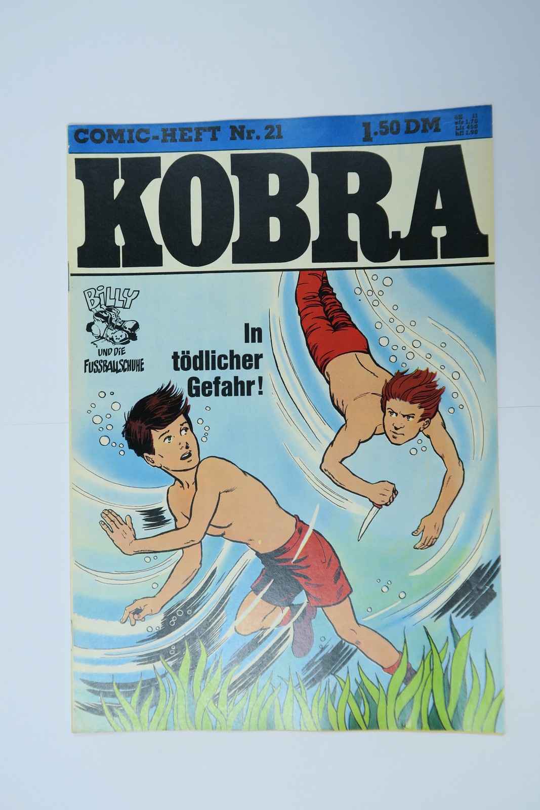 Kobra Comic 1976/21  Gevacur im Zustand (0-1). 150133