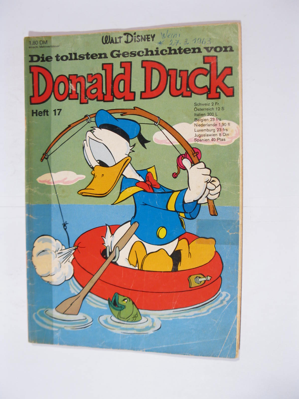 tollsten Geschichten von Donald Duck Nr. 17  Ehapa Vlg. im Z (3 T). 110629