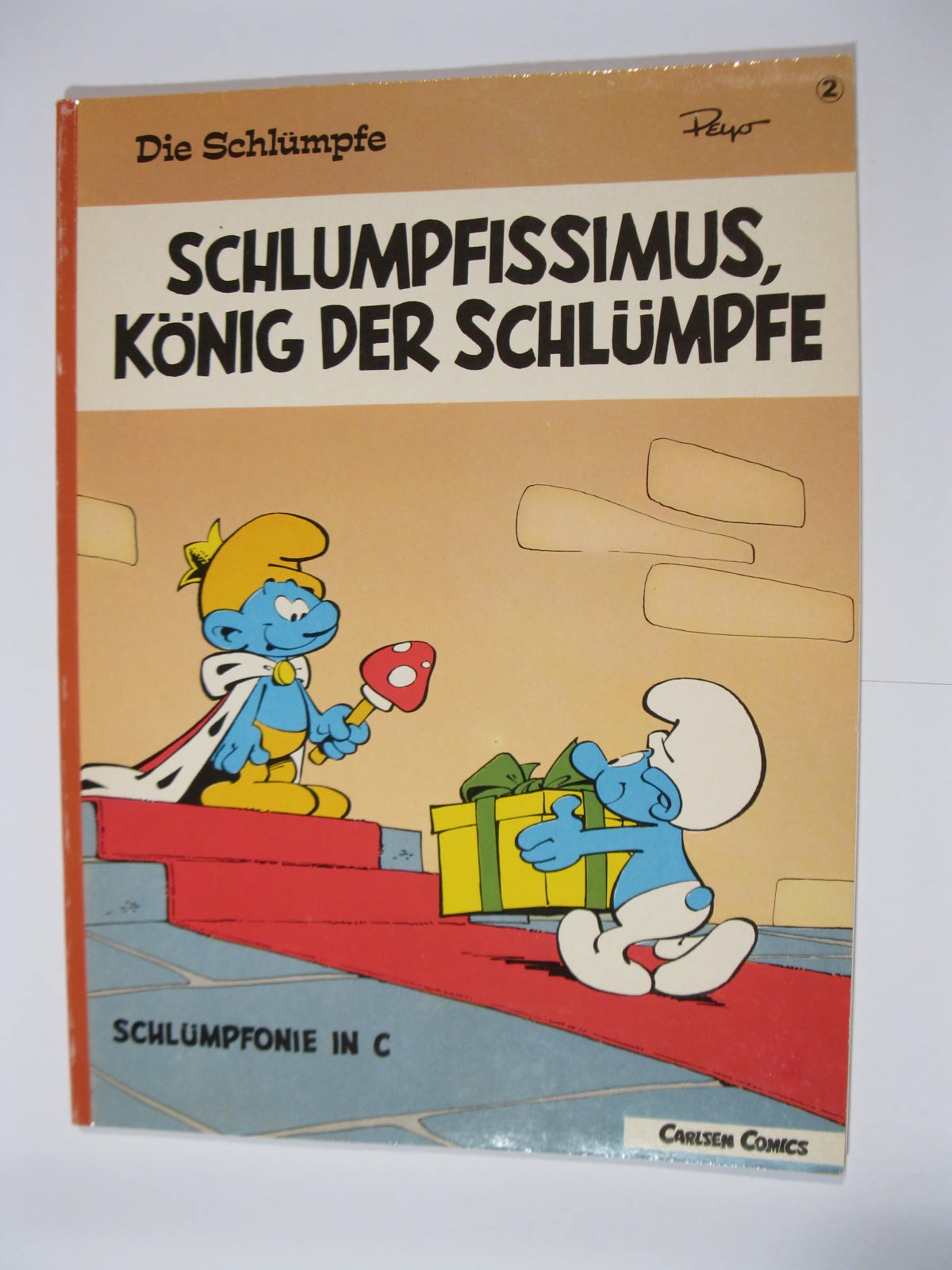 Schlümpfe 1.Serie Nr. 2 Carlsen im Zustand (1-2). 86451 Schlümpfe 1.Serie Nr. 2 Carlsen im Zustand (1-2). 86451