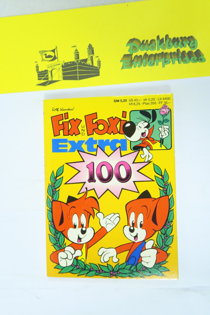 Fix und Foxi Extra Taschenbuch Nr.100  Kauka Gevacur Verlag im Z (1). 156223