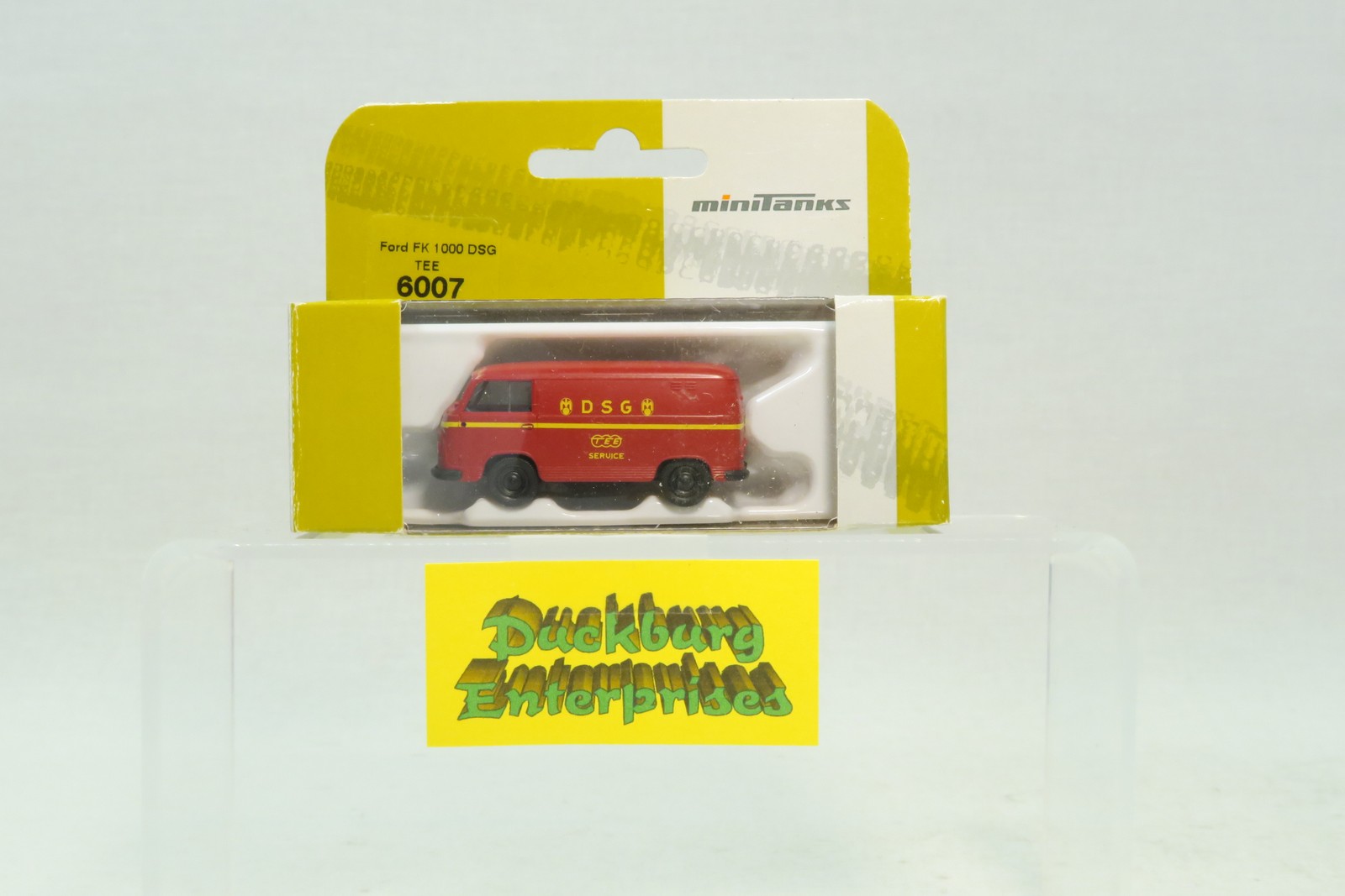 Minitanks 1:87 PKW 6007 Ford FK 1000 DSG TEE Service rot in OVP 174963 Minitanks 1:87 PKW 6007 Ford FK 1000 DSG TEE Service rot in OVP 174963