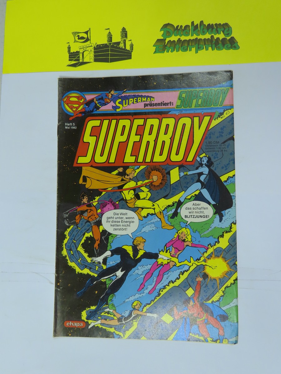 Superboy Nr. 1982/ 5 Ehapa im Zustand (2 ). 158253 Superboy Nr. 1982/ 5 Ehapa im Zustand (2 ). 158253