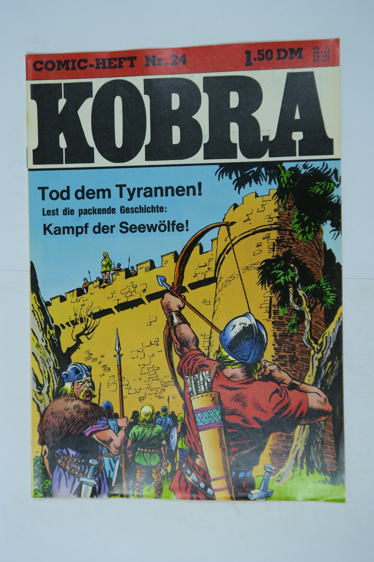 Kobra Comic 1976/24   Gevacur im Zustand (1-2). 140695